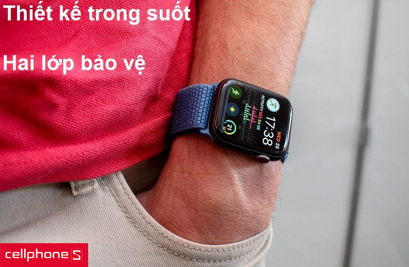 Thiết kế trong suốt cùng 2 lớp bảo vệ hoàn hảo