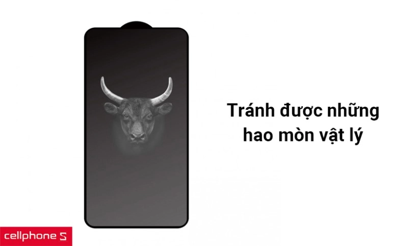 Dán cường lực nhám iPhone 13/13 Pro Mipow Premium Matte