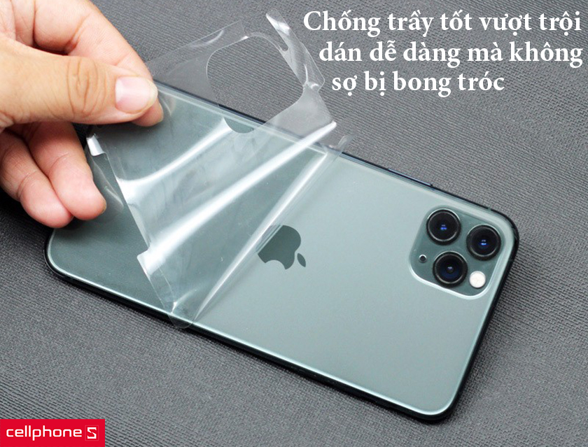 Chống trầy tốt vượt trội