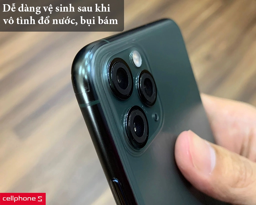 dễ dàng vệ sinh