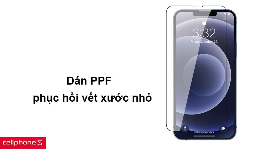 Dán PPF phục hồi vết xước nhỏ vượt trội