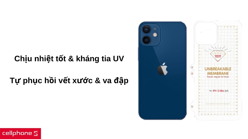 Chịu nhiệt tốt, chống tia UV, khả năng tự phục hồi cao