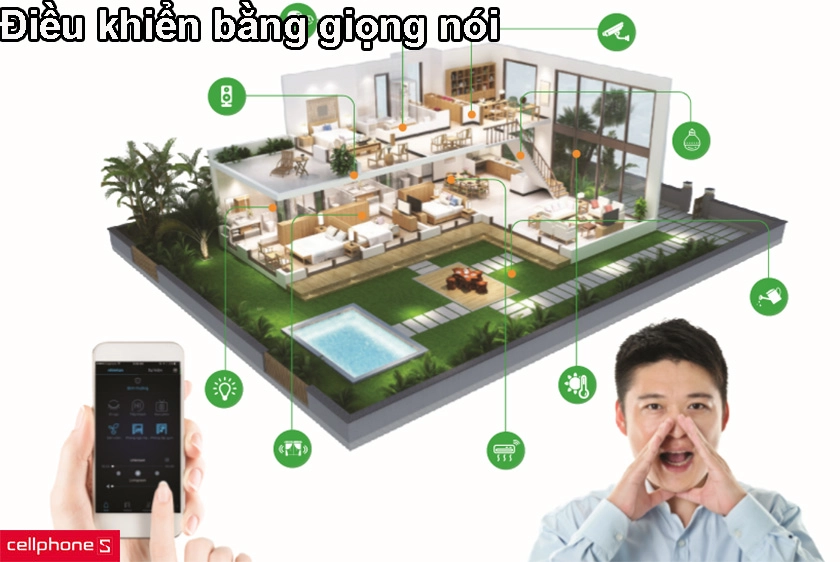 Điều khiển ngôi nhà bằng giọng nói