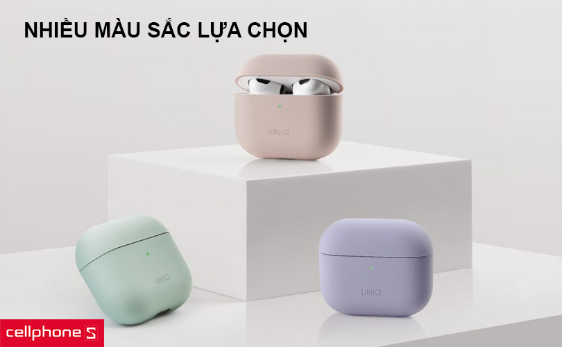 Thiết kế silicone bền bỉ, nhiều màu sắc lựa chọn