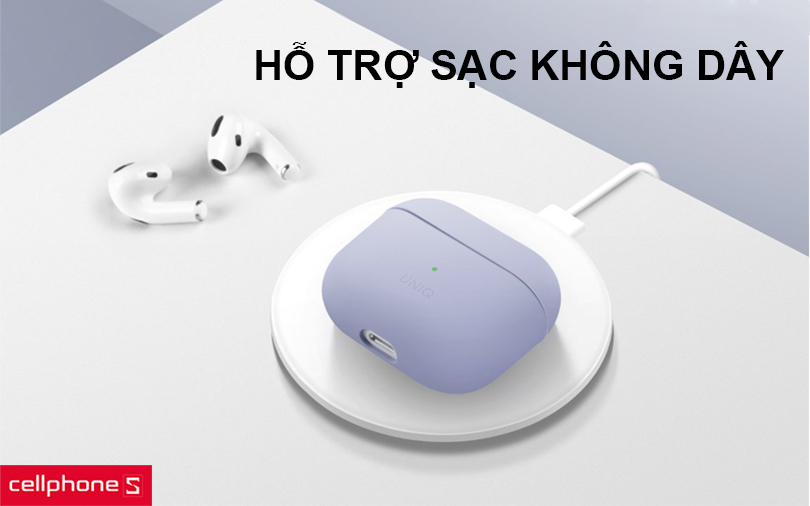 Bảo vệ hiệu quả với kết cấu hai lớp, hỗ trợ sạc không dây