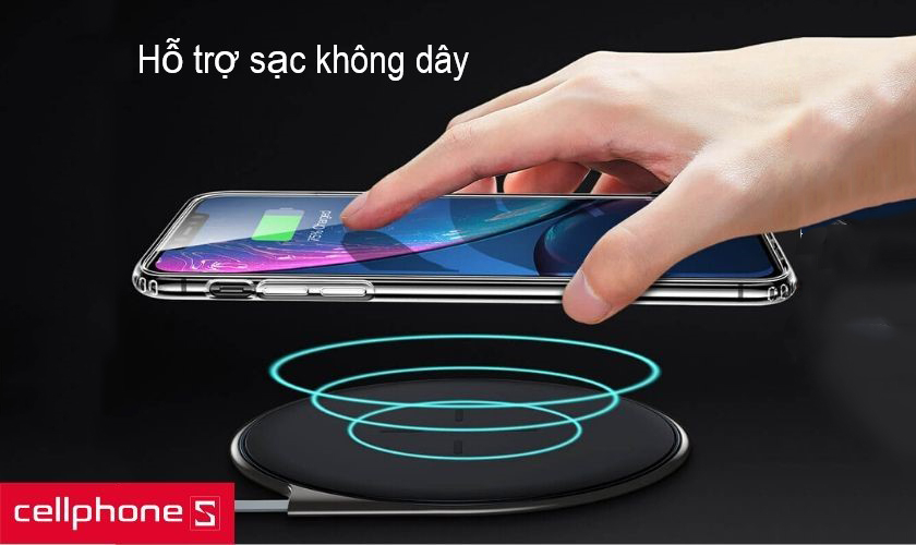 hỗ trợ công nghệ sạc không dây