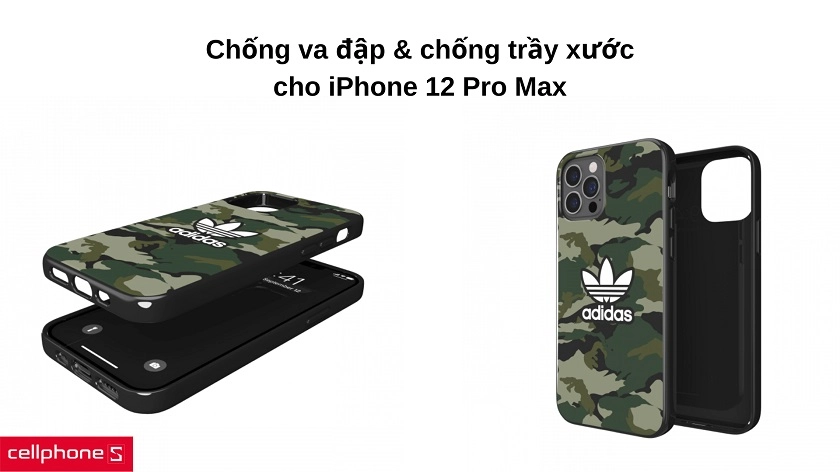 Chống va đập hiệu quả giúp bảo vệ iPhone 12 Pro Max