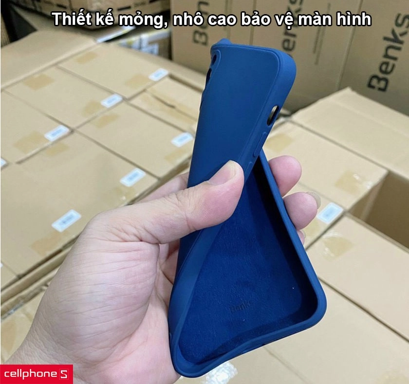 Hoàn thiện từ chất liệu nhựa TPU, ba màu sắc bắt mắt