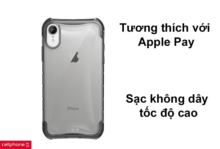 Tương thích với Apple Pay và cả sạc không dây tốc độ cao