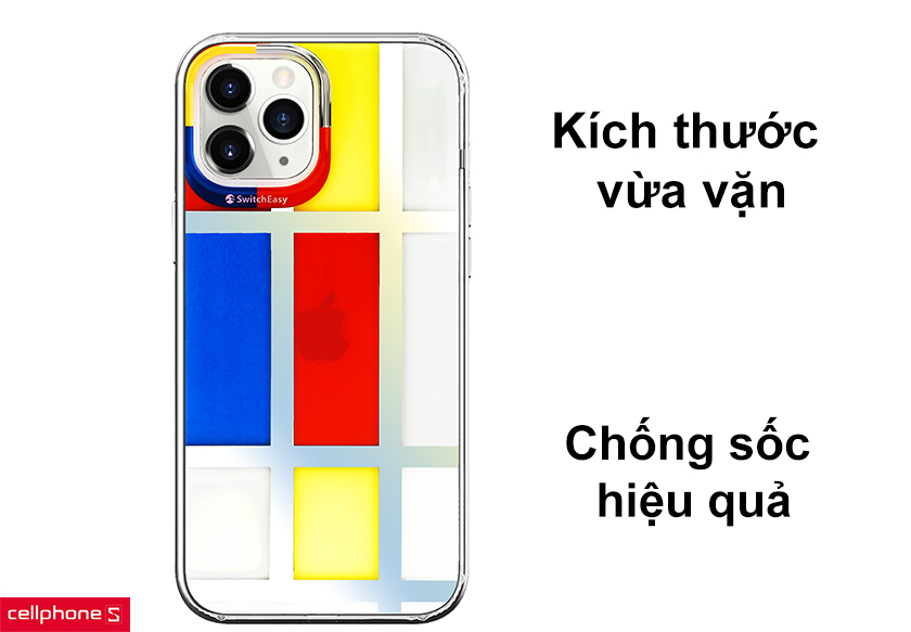 Kích thước vừa vặn, chống sốc hiệu quả