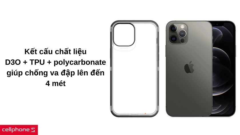 Kết cấu ba lớp bảo vệ với công nghệ độc quyền tiên tiến cho khả năng chống va đập