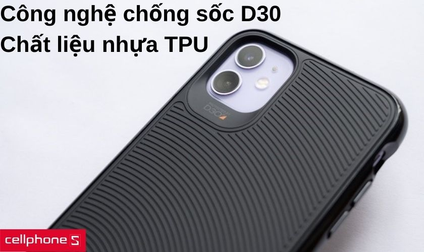 Chất liệu nhựa TPU, Polycarbonat và công nghệ chống va đập D30