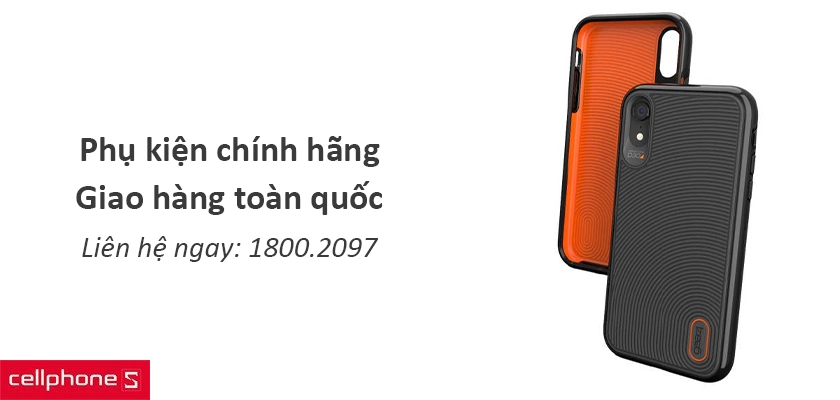 Mua ốp lưng chống sốc cho iPhone XR Gear4 D3O Battersea chính hãng, giá tốt tại CellphoneS