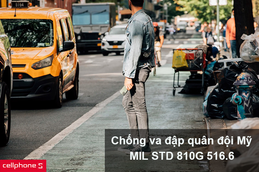 Chống va đập chuẩn quân đội Mỹ