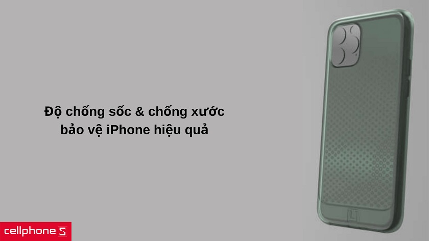 Chống sốc & chống xước bền vững, bảo vệ mọi vị trí trên iPhone