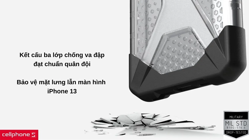 ốp lưng iPhone 13 UAG Plasma chống sốc 