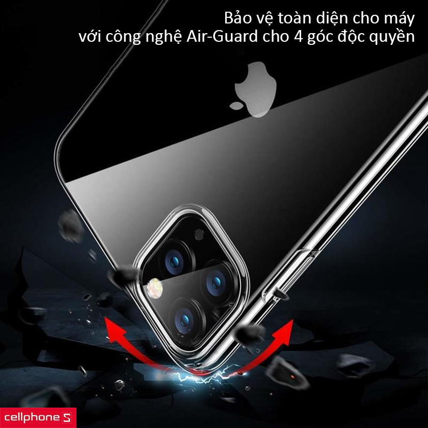 Chất liệu cao cấp, công nghệ Air-Guard bảo vệ máy tối ưu