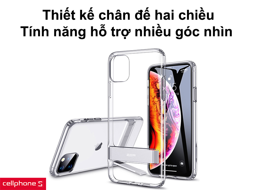 Thiết kế chân đế hai chiều và tính năng hỗ trợ nhiều góc nhìn