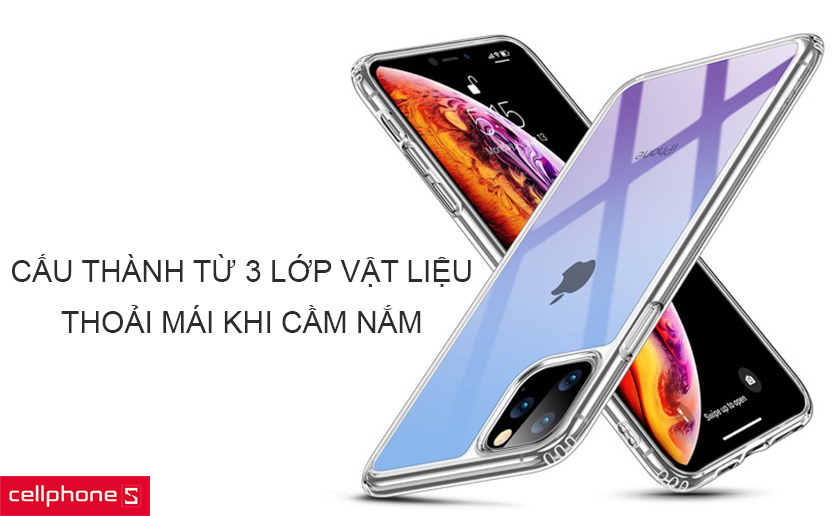 Ốp lưng mỏng nhẹ, chi tiết tỉ mỉ từ thương hiệu ESR nổi tiếng