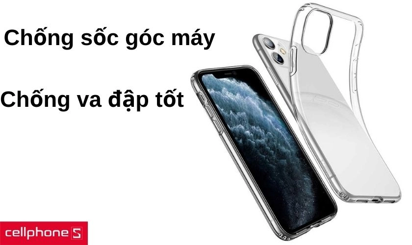 Các góc Air-Guard chống sốc và chống va đập tốt cho iPhone 12 Max/Pro