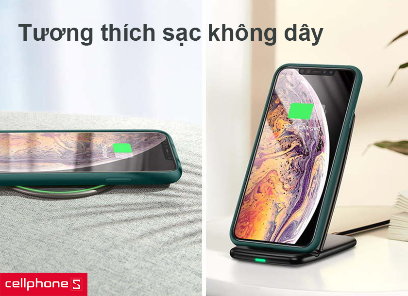 Tương thích sạc không dây và chống va đập hiệu quả