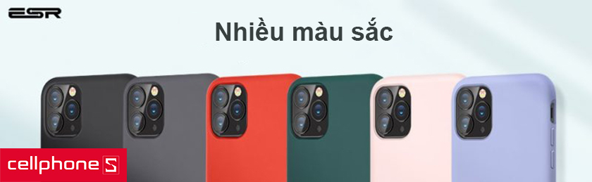 nhiều màu sắc lựa chọn