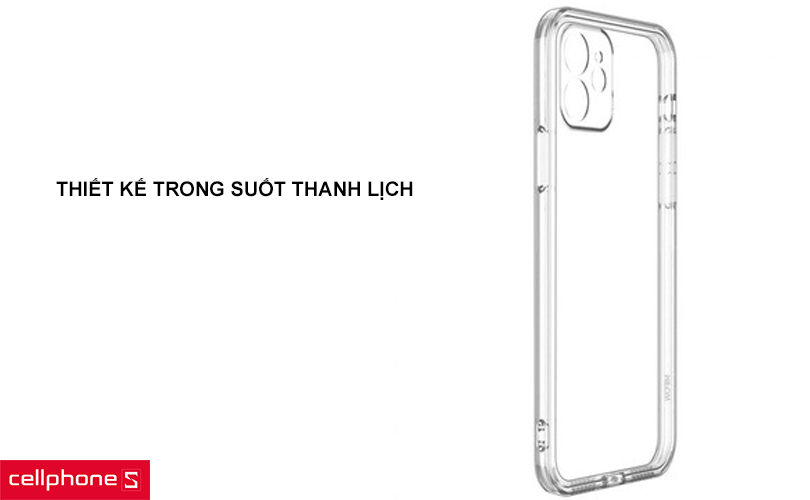 Ốp lưng iPhone 11 Mipow Tempered Glass Transparent – Bảo vệ điện thoại tối ưu