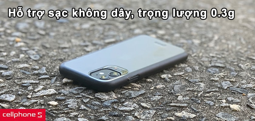 Tương thích với sạc không dây, trọng lượng chỉ 0.3g
