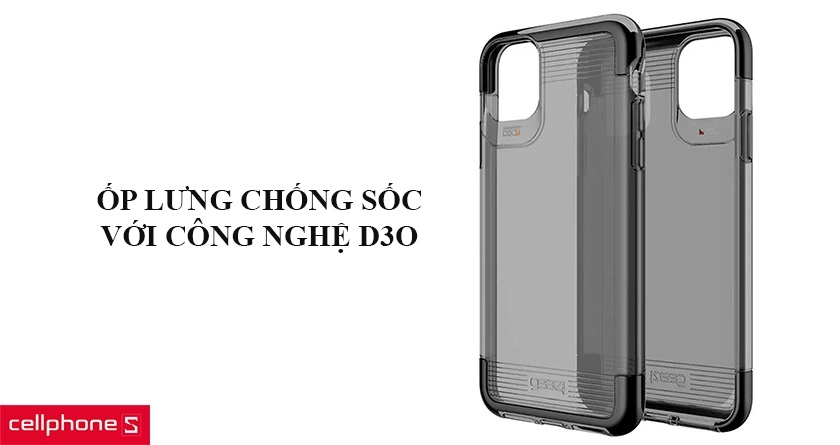 Ốp lưng chống sốc với công nghệ D3O