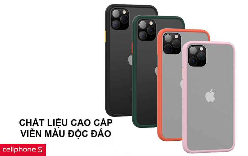 Chất liệu cao cấp bảo vệ điện thoại khỏi va đập