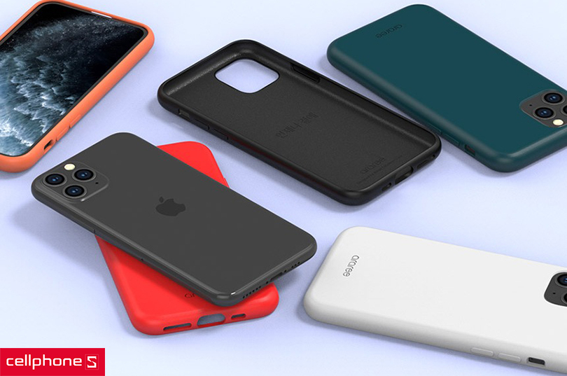 Ốp lưng iPhone 11/XR Araree Typo Skin Coral - Bảo vệ mọi góc độ