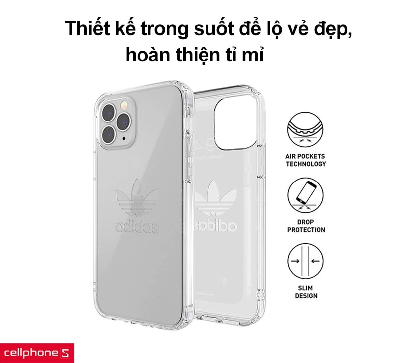 Thiết kế trong suốt để lộ vẻ đẹp, hoàn thiện tỉ mỉ