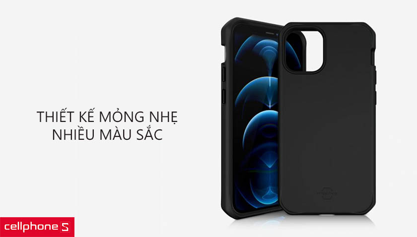 Thiết kế mỏng nhẹ, nhiều màu sắc