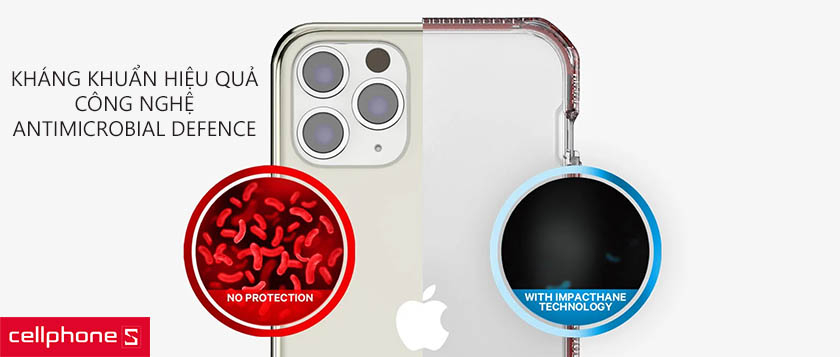 Kháng khuẩn hiệu quả với công nghệ Antimicrobial Defence