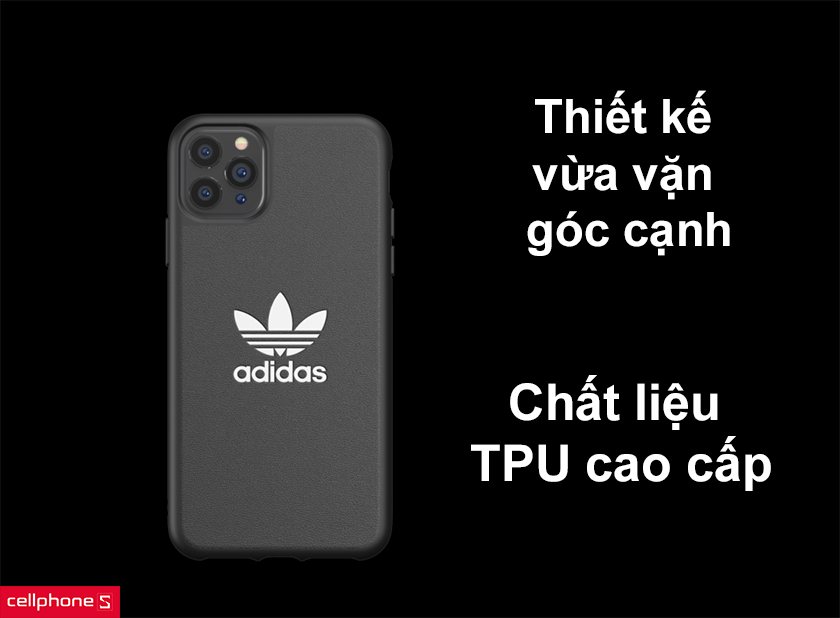 Thiết kế vừa vặn các góc cạnh, chất liệu TPU cao cấp