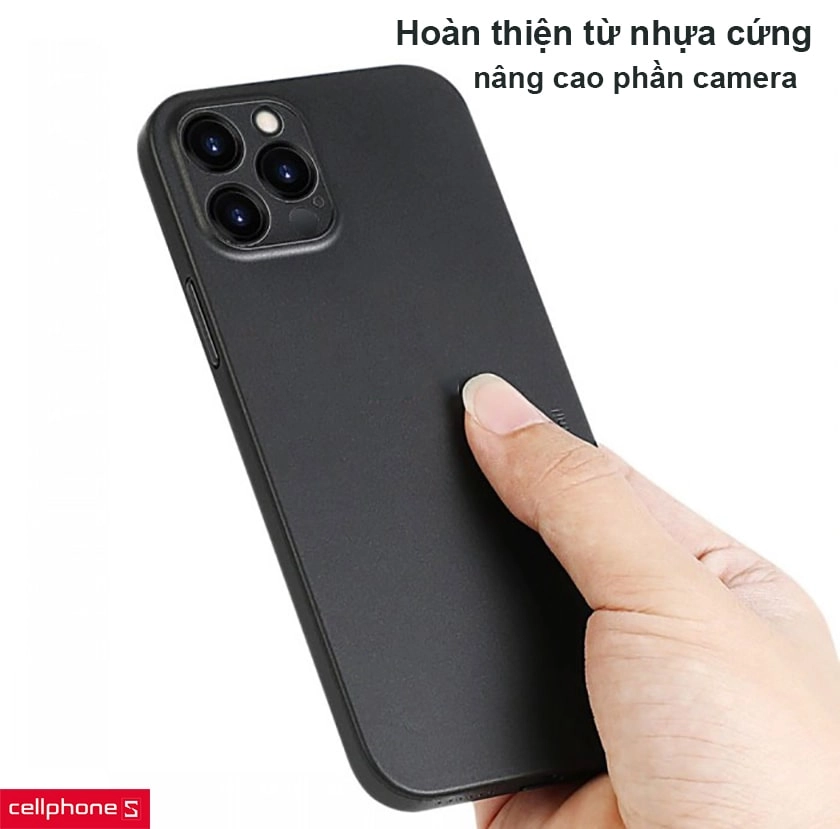 Hoàn thiện từ nhựa cứng, nâng cao phần camera