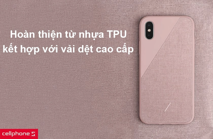 Hoàn thiện từ nhựa TPU kết hợp với vải dệt cao cấp