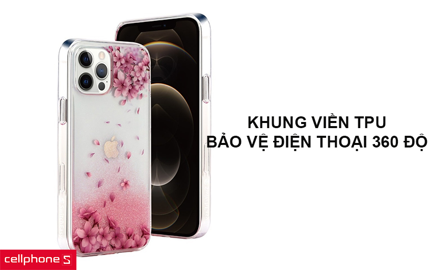 Khung viền TPU, bảo vệ điện thoại 360 độ
