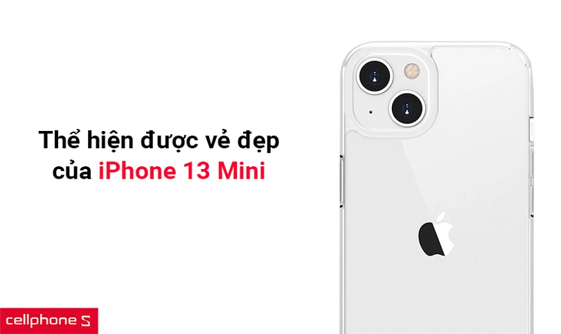 Ốp lưng iPhone 13 Mini XO trong suốt