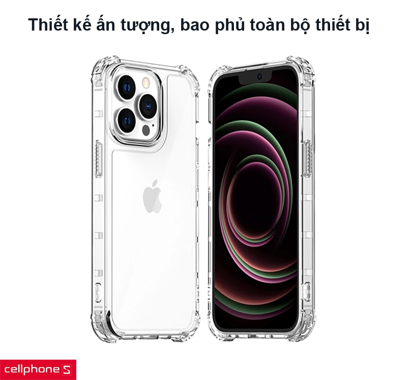 Ốp lưng iPhone 13 Pro Max Araree Flexield