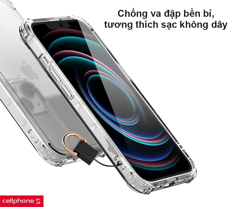 Ốp lưng iPhone 13 Pro Max Araree Flexield