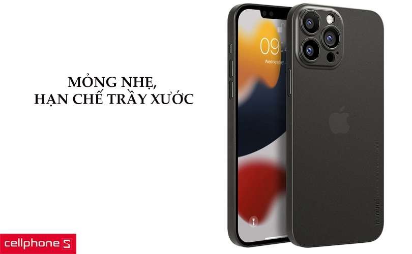 Ốp lưng iPhone 13 Pro Max Memumi Slim