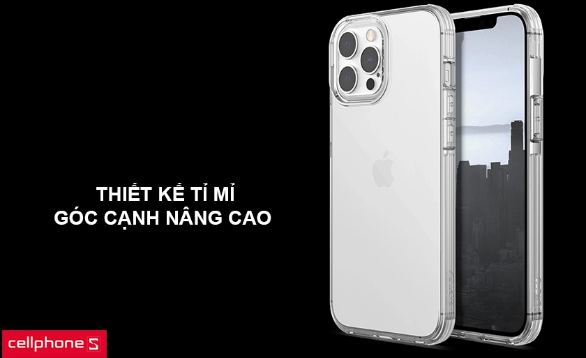 Thiết kế tỉ mỉ, góc cạnh nâng cao bảo vệ màn hình, camera