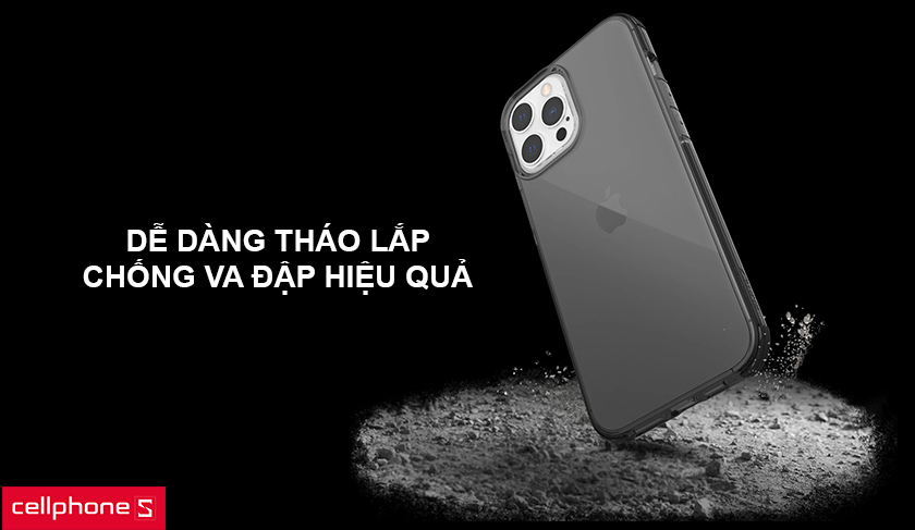 Dễ dàng tháo lắp, chống va đập hiệu quả với chuẩn MIL-STD-810G