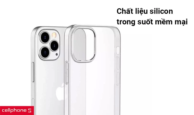 Ốp lưng iPhone 13 Pro OU trong suốt