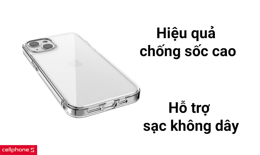 Apple iPhone 13 ốp lưng Raptic Clearvue Clear 