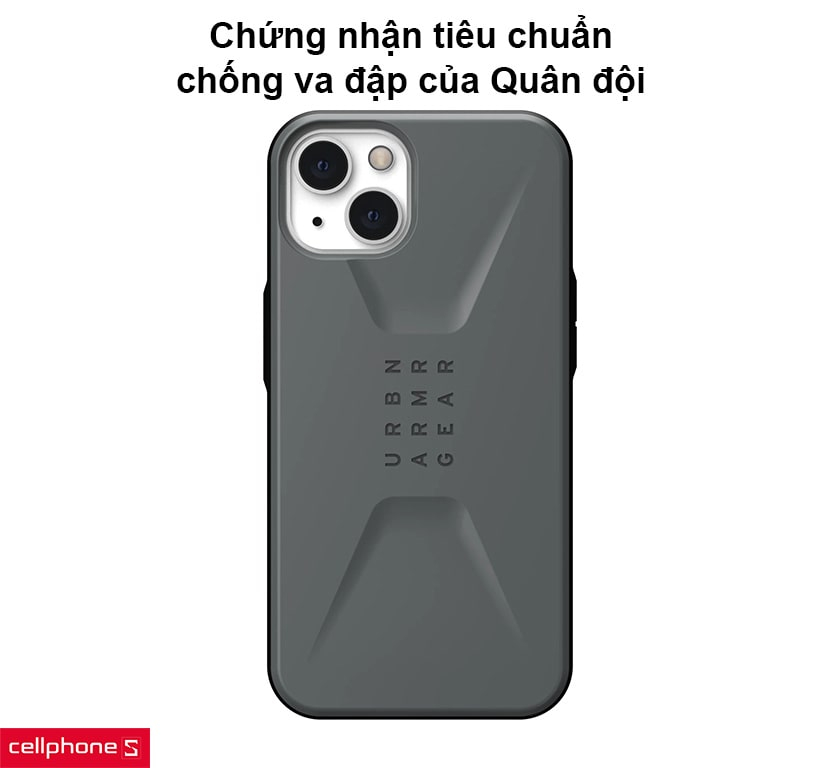 Ốp lưng chống sốc UAG Civilian cho iPhone 13