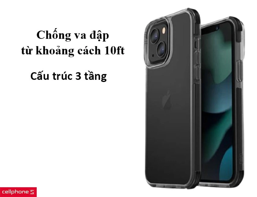 Ốp lưng iPhone 13 Uniq Hybrid Combat
