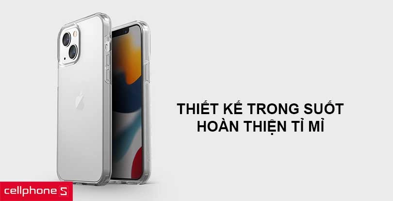 Thiết kế trong suốt sang trọng, tỉ mỉ đến từng chi tiết