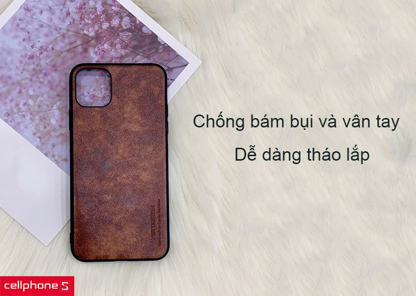 Chống bám bụi và vân tay, dễ dàng tháo lắp